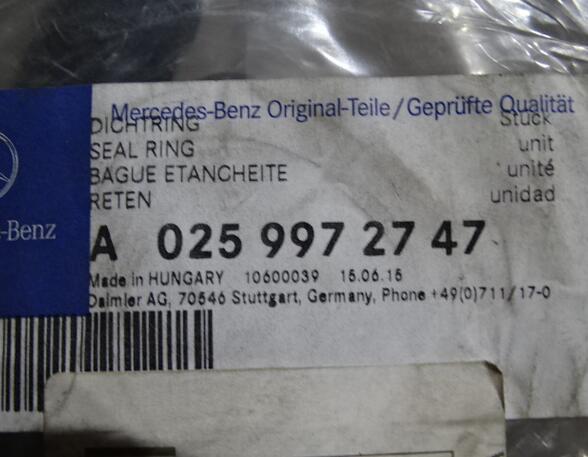 Shaft Seal Transfer Case MERCEDES-BENZ Vito Kasten (W447) A0259972747 original 