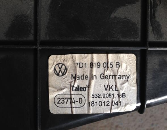 Heater Core Radiator VW Transporter IV Pritsche/Fahrgestell (70E, 70L, 70M, 7DE, 7DL) Heizungskasten 7D1819005B