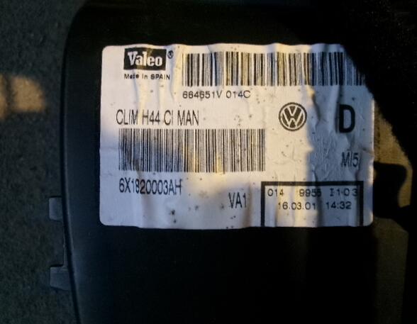 Kachel aanjager VW Polo (6N2) 6X1820003AH Klimaanlage
