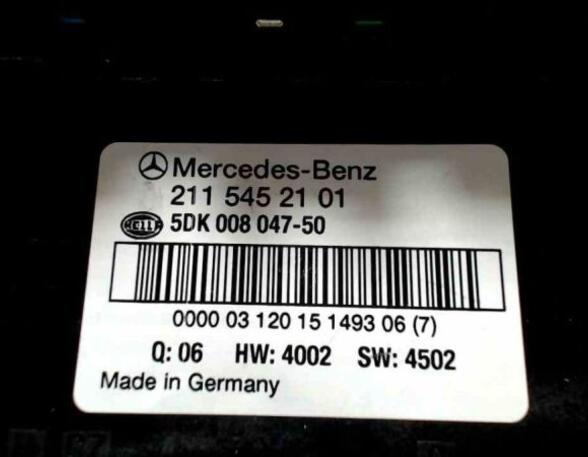 Sicherungskasten  MERCEDES-BENZ E-KLASSE T-MODEL (S211) E 220 T CDI 110 KW
