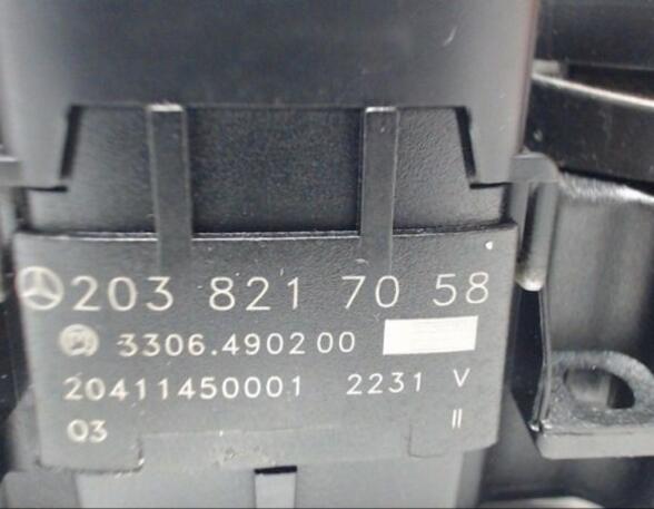 Schaltereinheit ESP Warnblinker ZV MERCEDES-BENZ C-KLASSE COUPE (CL203) C 180 KOMPRESSOR 105 KW