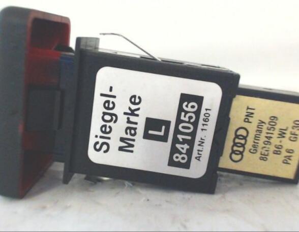 Schalter Warnblinker  AUDI A4 AVANT (8E5  B6) 2.5 TDI 120 KW