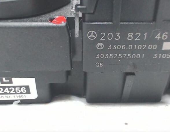 Schalter Warnblinker ESP ZV - 1 Blende fehlt MERCEDES-BENZ C-KLASSE (W203) C 200 CDI 85 KW