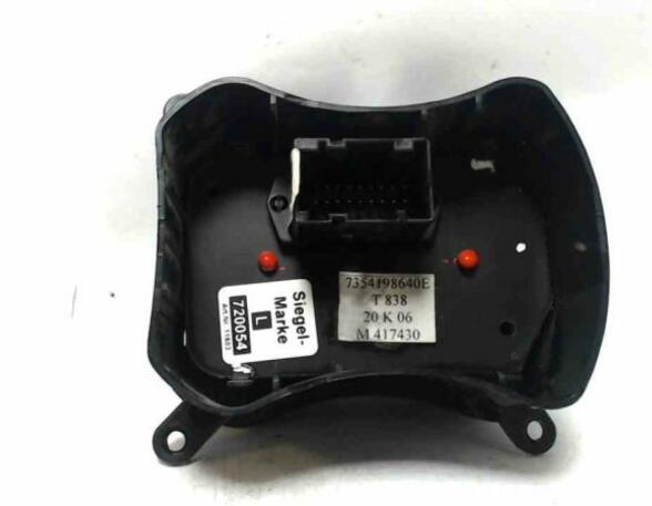 Hazard Warning Light Switch FIAT Doblo Kasten/Großraumlimousine (223)