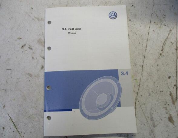 CD-Radio RCD 300 Ohne Code muss bei VW angelernt werden VW GOLF V (1K1) 1.6 75 KW
