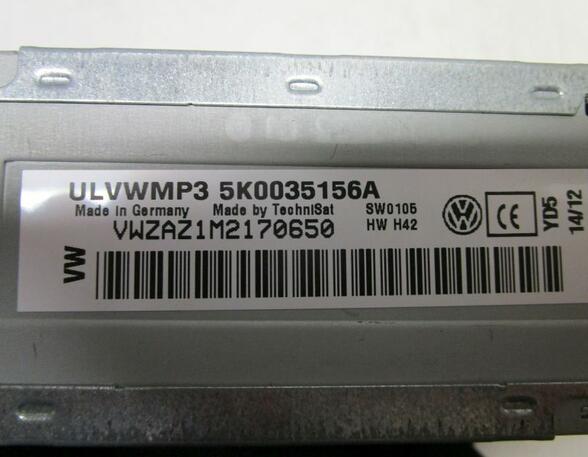 CD-Radio Kein Code! Radio muß von VW freigeschaltet werden. + Ablage VW GOLF VI VARIANT (AJ5) 1.2 TSI 63 KW