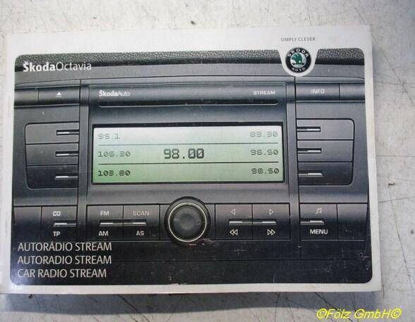 Radio / CD changer combo SKODA Octavia II Combi (1Z5)