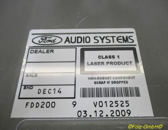 Radio/CD-Wechsler-Kombination MIT CODE FORD C-MAX (DM2) 1.6 74 KW