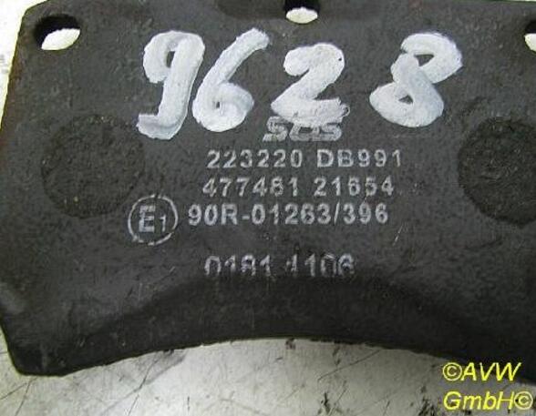 Bremsbelag SB vorne  MAZDA 323 F IV (BG) 1.6 16V 65 KW