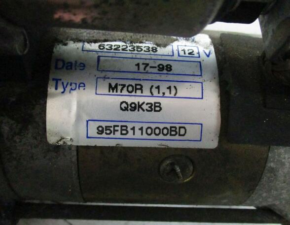 Anlasser  FORD KA (RB_) 1.3I 44 KW
