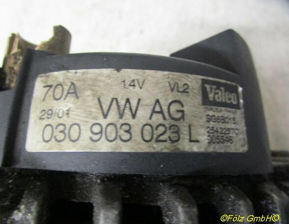 Lichtmaschine Generator 70A  Stecker leicht beschädigt siehe Bild SKODA OCTAVIA (1U2) 1.4 16V 55 KW
