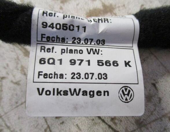 Kabelbaum Heizungsregulierung VW POLO (9N_) 1.4 TDI 59 KW