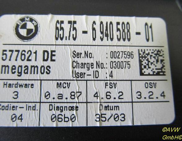 Sensor ALARM SENSOR BMW 5 (E60) 545I 245 KW