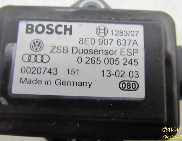 Drehratensensor Duosensor ESP AUDI A4 (8E2  B6) 1 6 75 KW