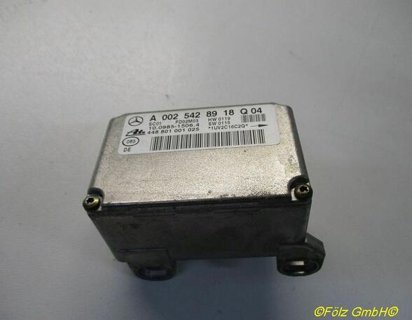 Longitudinal Acceleration Sensor (ESP Sensor) MERCEDES-BENZ C-Klasse Coupe (CL203)