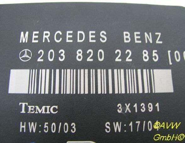 Steuergerät Tür Steuergerät Hinten rechts MERCEDES-BENZ C-CLASS T-MODEL (S203) C 200 CDI (203.20 90 KW