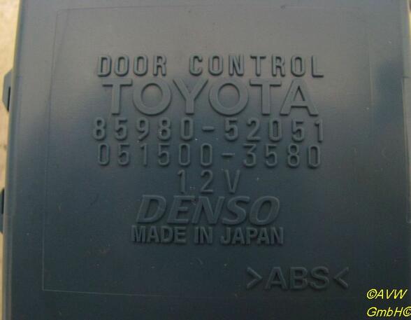 Steuergerät Door  Control TOYOTA YARIS (_CP10) 1.3 16V (NCP10_) 63 KW