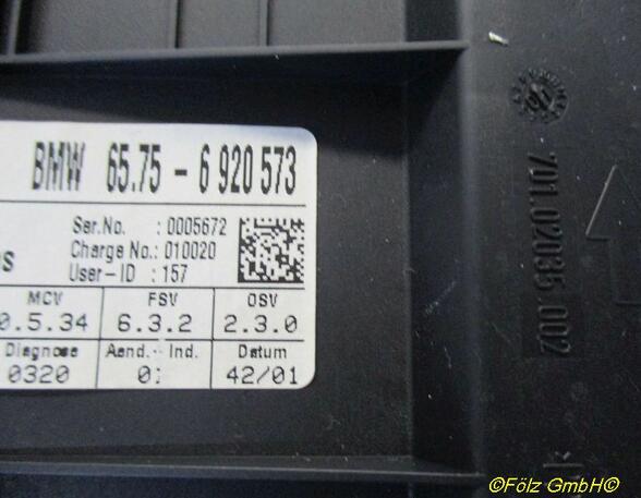 Steuergerät Ultraschall Alarmanlage Modul BMW 7 (E65) 735 I 200 KW