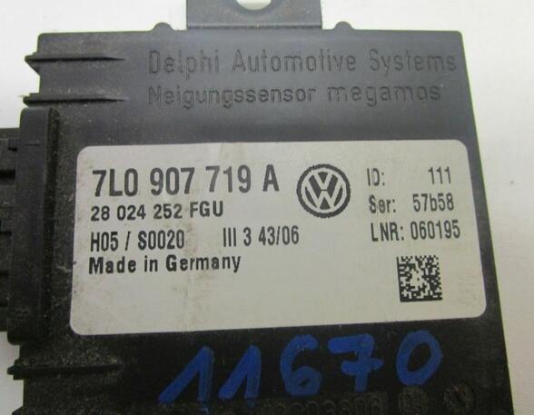 Steuergerät Diebstahlschutz-Neigungssensor VW TOUAREG (7LA  7L6  7L7) 5.0 V10 TDI 230 KW