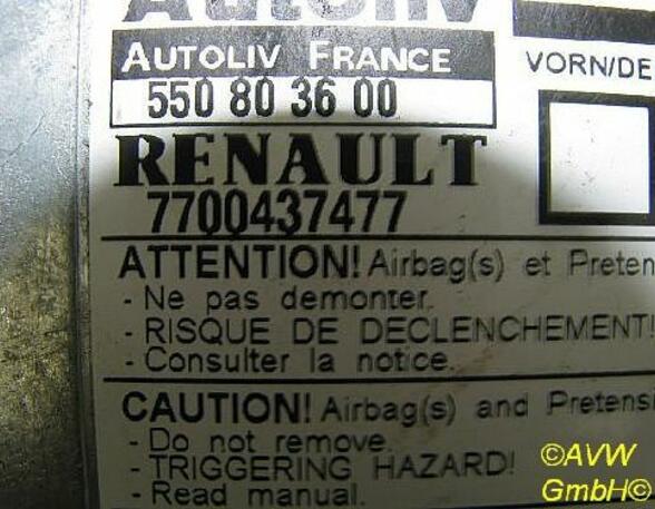 Regeleenheid airbag RENAULT Megane I Grandtour (KA0/1)