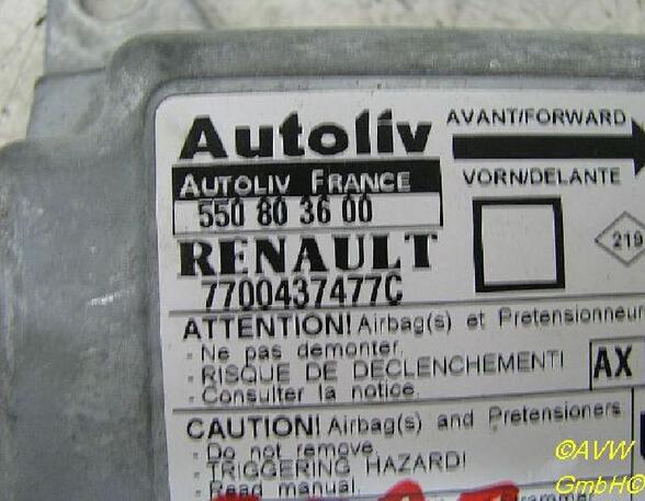 Regeleenheid airbag RENAULT Megane I (BA0/1)