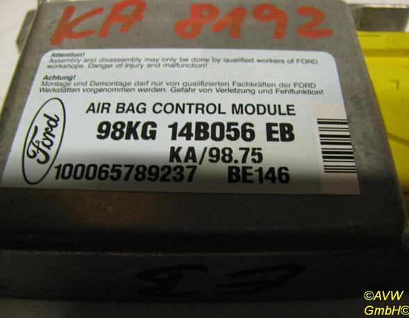 Steuergerät Airbag 98KG14B056EB FORD KA (RB_) 1.3 I 44 KW