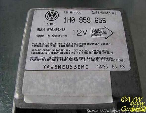 Steuergerät Airbag  VW GOLF III (1H1) 1.6 55 KW