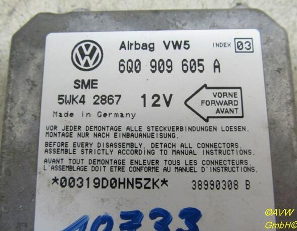 Steuergerät Airbag  VW POLO (6N2) 1 4 44 KW