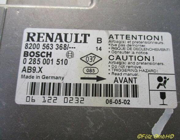 Airbag Control Unit RENAULT Clio III (BR0/1, CR0/1)