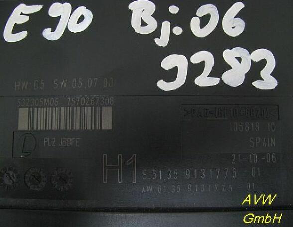 Steuergerät Beleuchtung Grundmodul BMW 3 (E90) 318D 90 KW