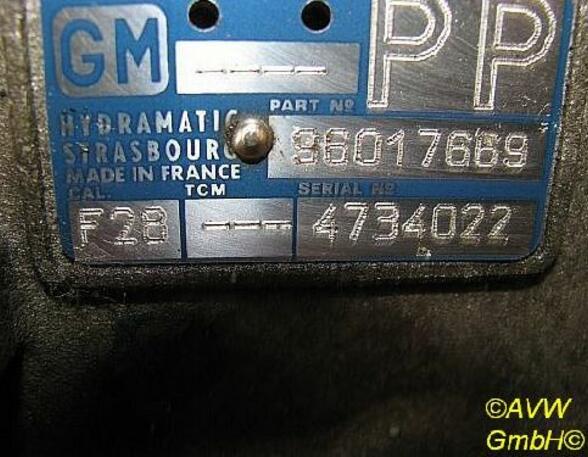 Getriebe (Automatik) F28 4734022 GM BMW 3 (E36) 316I 75 KW