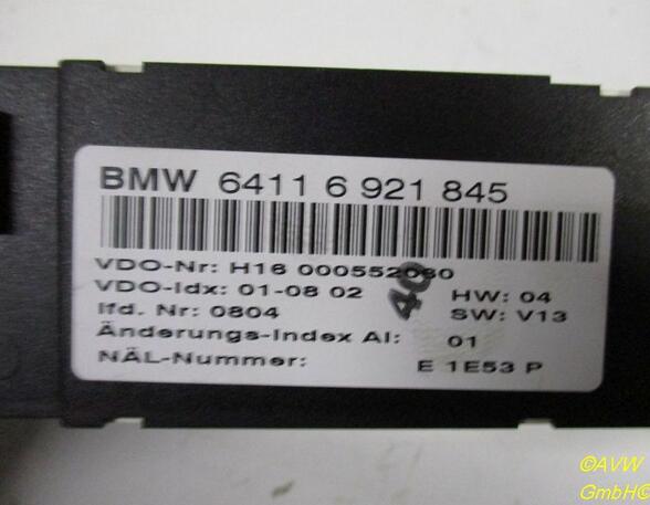 Heizungsbetätigung (Konsole)  BMW 3 COMPACT (E46) 316 TI 85 KW