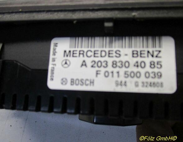 Bedieningselement verwarming & ventilatie MERCEDES-BENZ C-Klasse T-Model (S203)