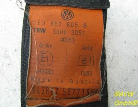 Safety Belts VW Golf III Cabriolet (1E7)