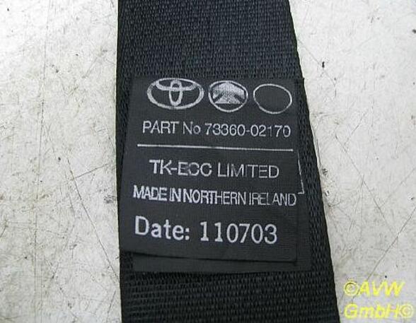 Safety Belts TOYOTA Corolla Kombi (E12J, E12T)