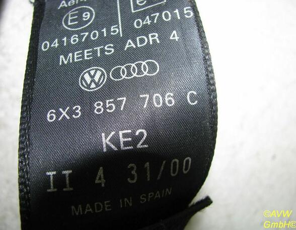 Safety Belts VW Lupo (60, 6X1)