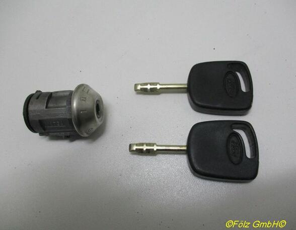 Schließzylinder  Zündschloß mit 2 Schlüssel ohne Transponder im Schlüssel FORD KA (RB_) 1.3I 44 KW