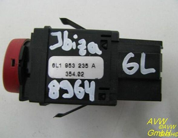 Schalter Warnblinker  SEAT IBIZA IV (6L1) 1.9 TDI 96 KW