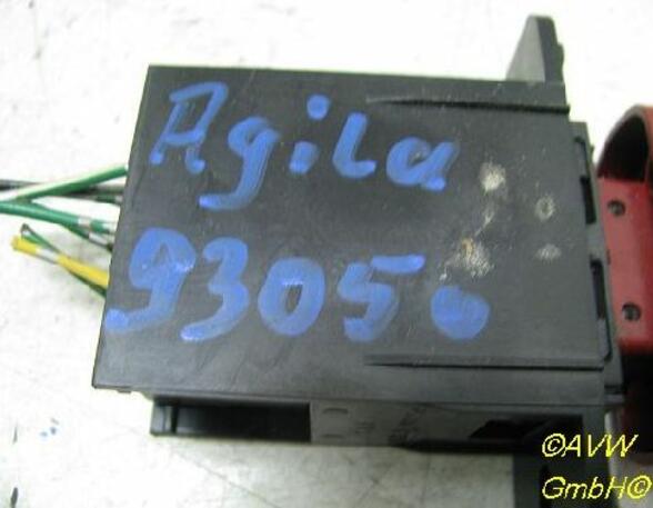 Hazard Warning Light Switch OPEL Agila (A) (A H00)