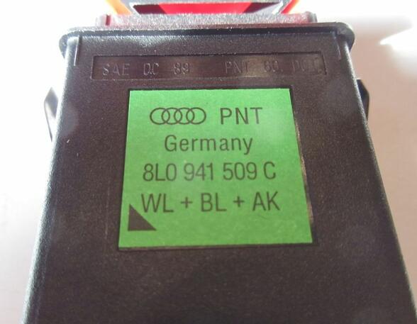 Schalter Warnblinker mit AHK AUDI A3 (8L1) 1.9 TDI 96 KW