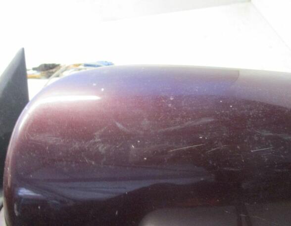 Außenspiegel elektrisch lackiert links dunkelrot  leichte Kratzer  beschädigt FIAT CROMA (154) 2000 16V 101 KW