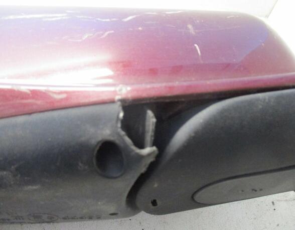 Außenspiegel elektrisch lackiert rechts dunkelrot  leichte Kratzer  beschädigt FIAT CROMA (154) 2000 16V 101 KW