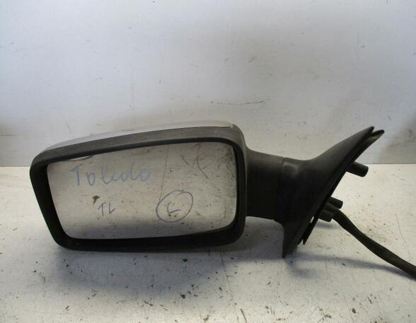 Außenspiegel elektrisch lackiert links leichte Kratzer SEAT TOLEDO I (1L) 1.6I 55 KW
