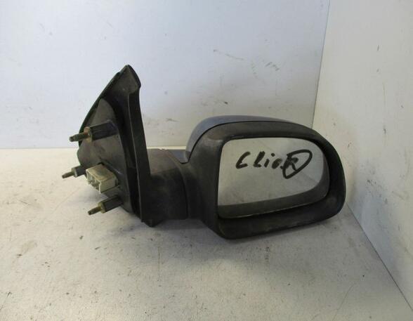Außenspiegel elektrisch lackiert rechts leichte Kratzer RENAULT CLIO I (B/C57_  5/357_) 1.2  (B/C57R) 40 KW