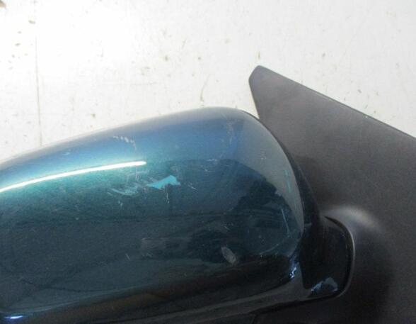 Außenspiegel mechanisch lackiert rechts Grün Kratzer siehe Bilder VW POLO (6N1) 50 1.0 37 KW