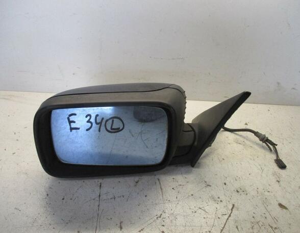Außenspiegel elektrisch lackiert links schwarz  leichte Kratzer  Glas angelaufen BMW 5 TOURING (E34) 525 TDS 105 KW