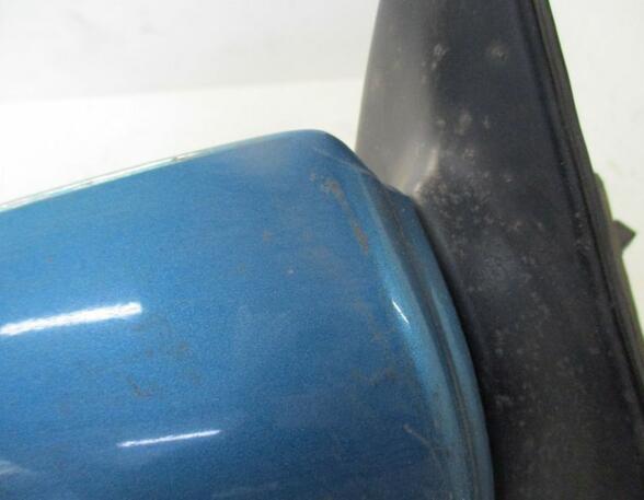 Außenspiegel mechanisch lackiert rechts blau  leichte Kratzer HYUNDAI PONY (X-2) 1.3 43 KW