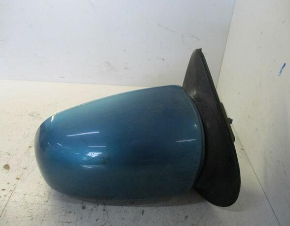 Außenspiegel mechanisch lackiert rechts blau  leichte Kratzer HYUNDAI PONY (X-2) 1.3 43 KW