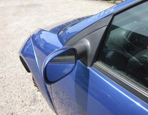 Außenspiegel elektrisch lackiert links French Blue met. Kratzer siehe Foto FORD STREET KA (RL2) 1.6 70 KW