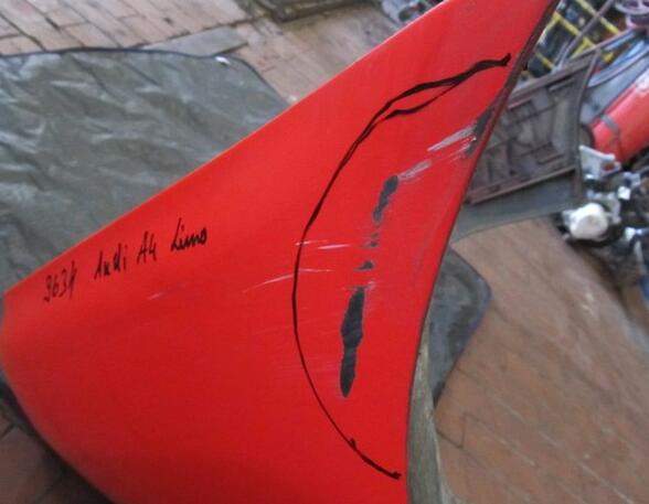 Stoßstange hinten rot Lack teilweise matt siehe Bilder AUDI A4 (8D2  B5) 1.6 74 KW